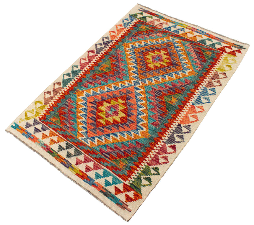Kilim afegão | 128x85cm 