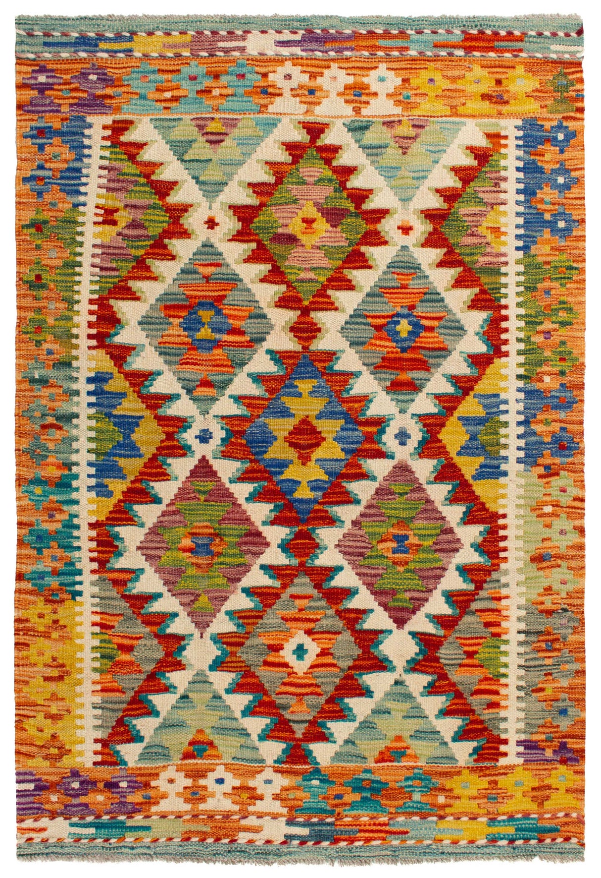 Kilim Afgano | 121 x 80 cm