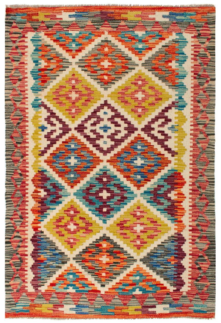 Kilim afegão | 124x85cm 