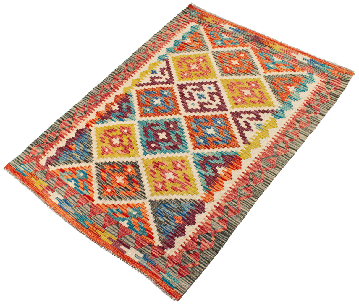 Kilim Afgano | 124 x 85 cm