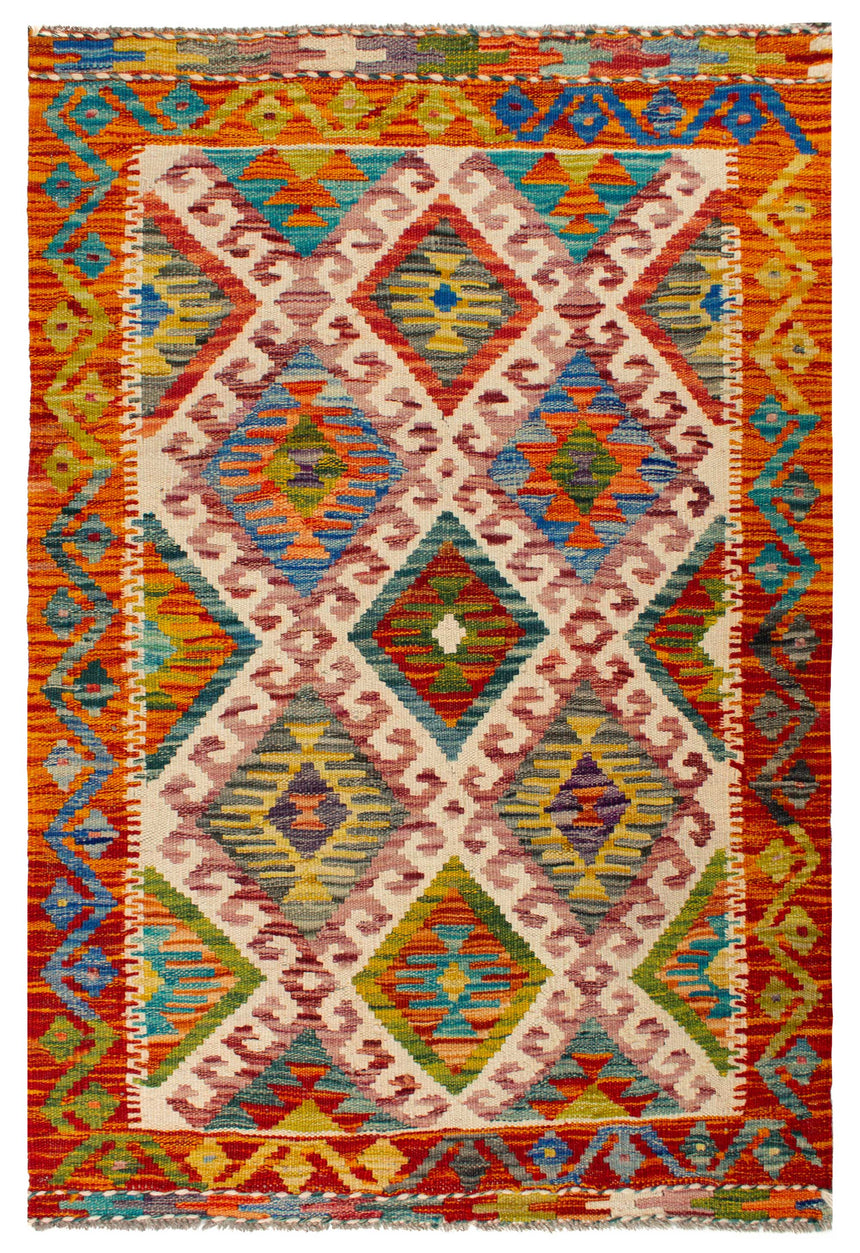 Kilim afegão | 124x81cm 