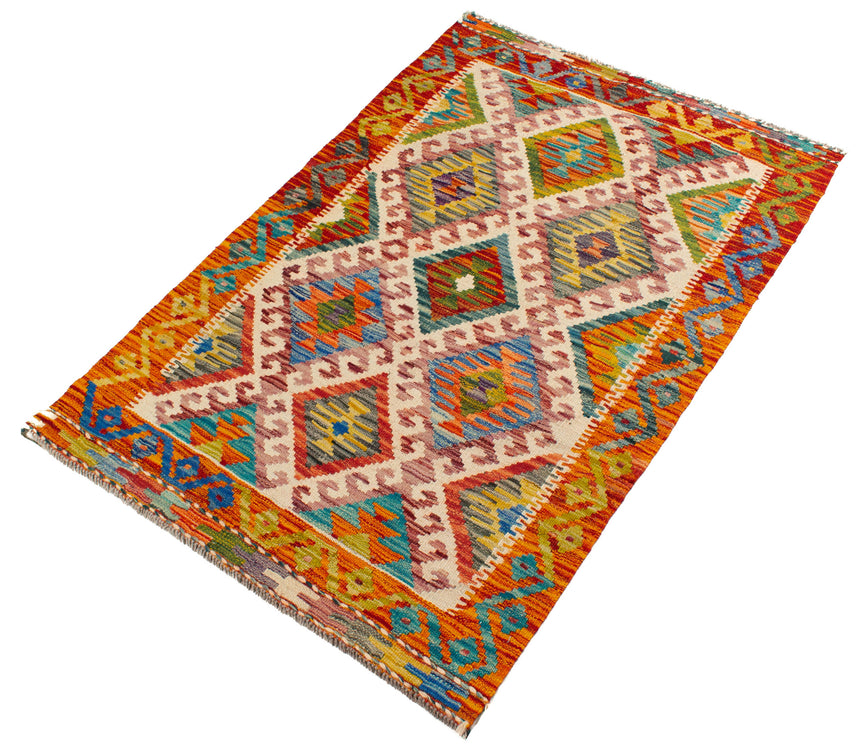 Kilim afegão | 124x81cm 