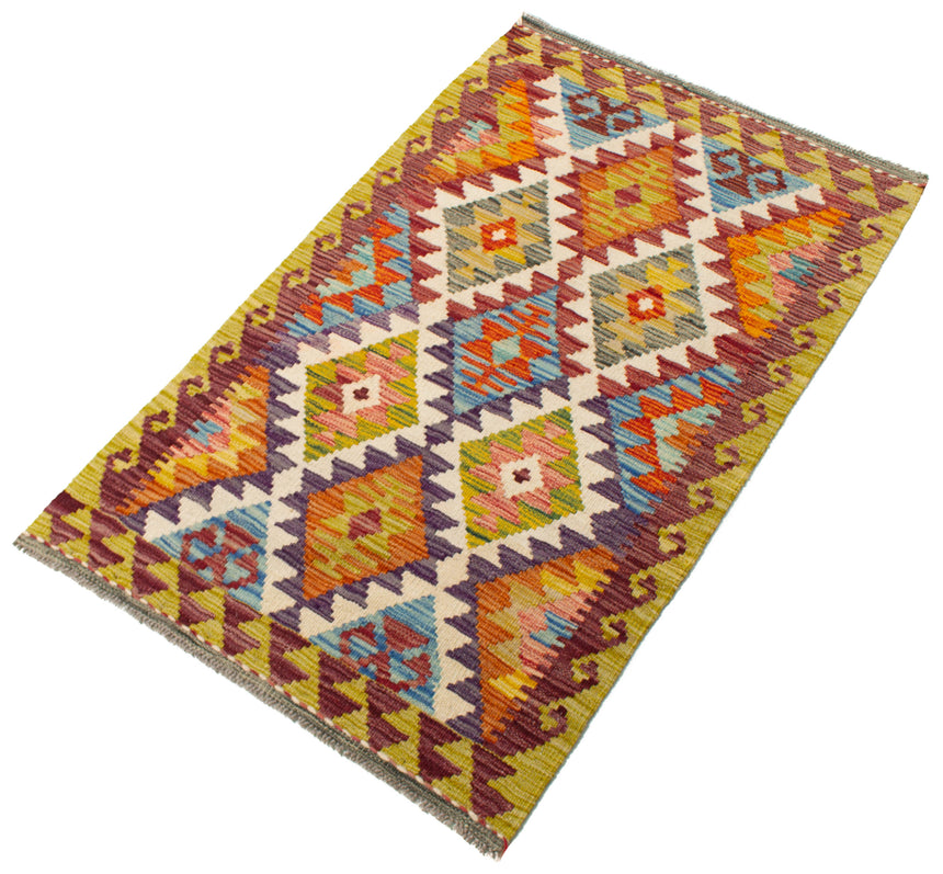 Kilim afegão | 127x77cm 