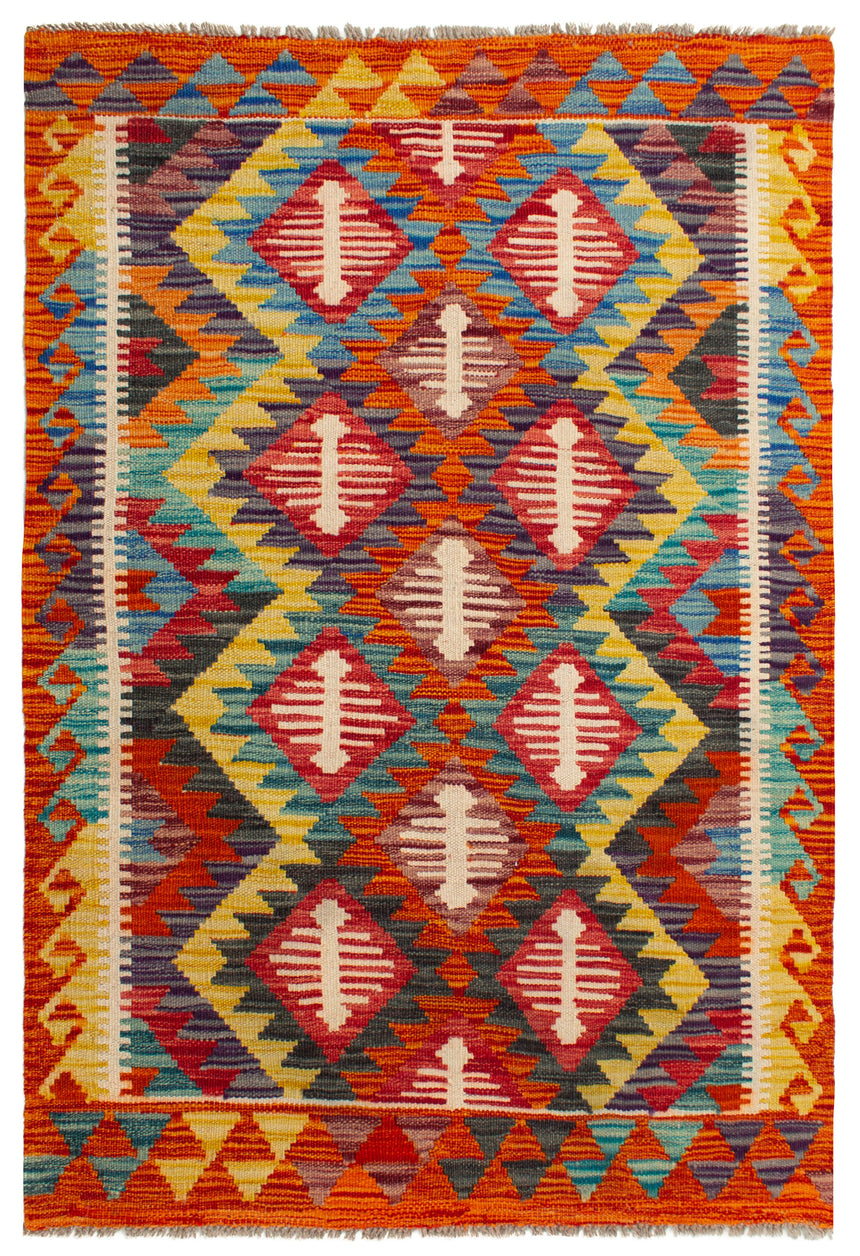 Kilim afegão | 126x86cm 