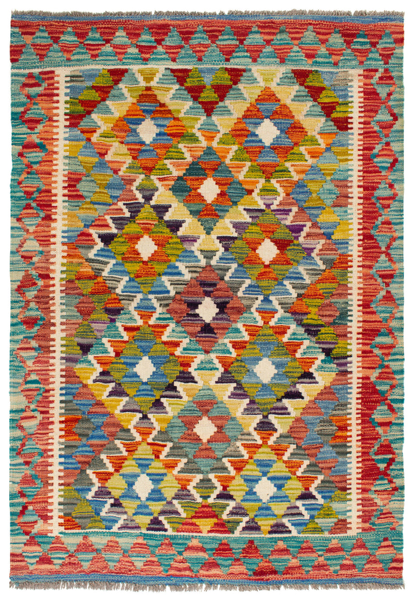 Kilim afegão | 124x86cm 