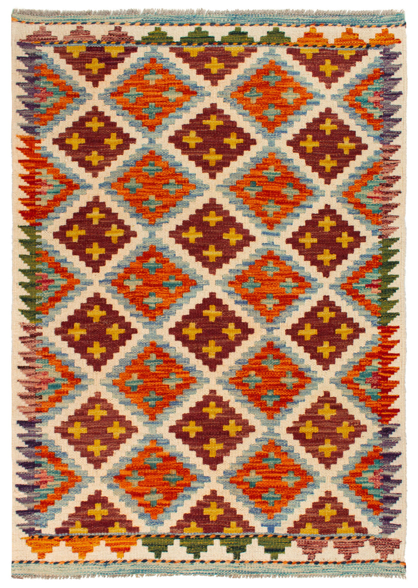 Kilim afegão | 124x87cm 