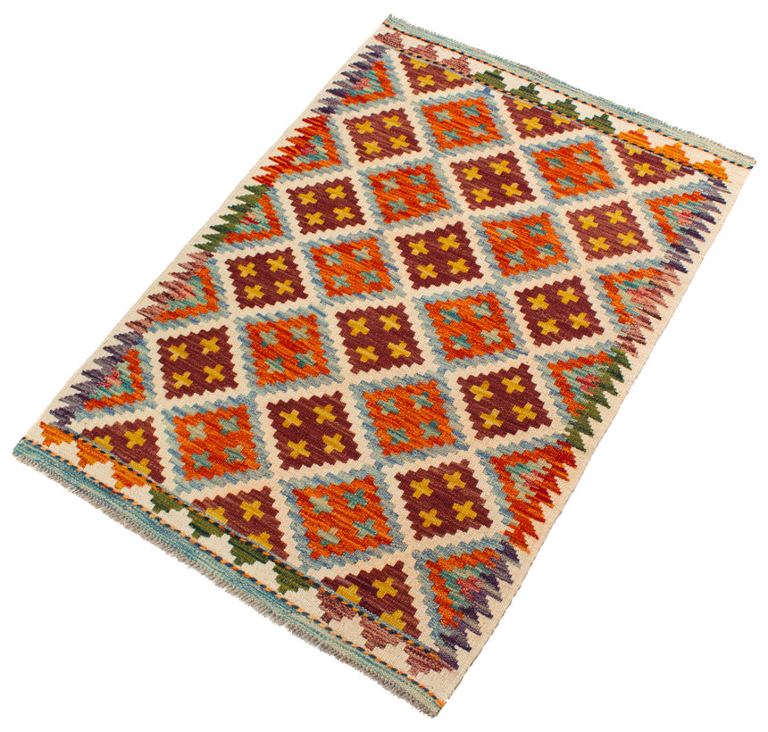 Kilim afegão | 124x87cm 