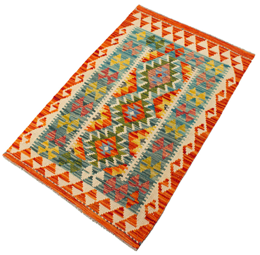 Kilim afegão | 121x78cm 