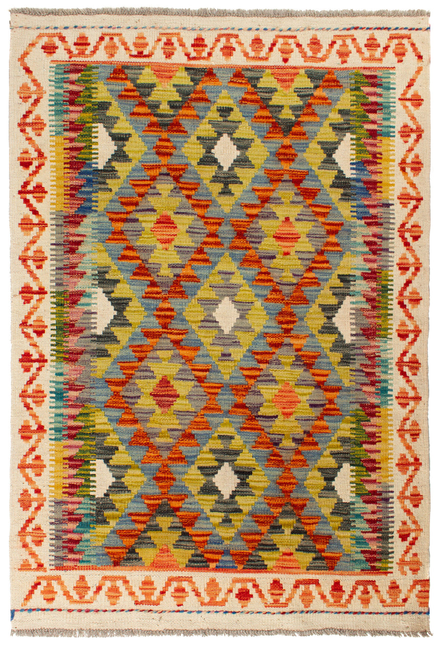 Kilim afegão | 122x84cm 