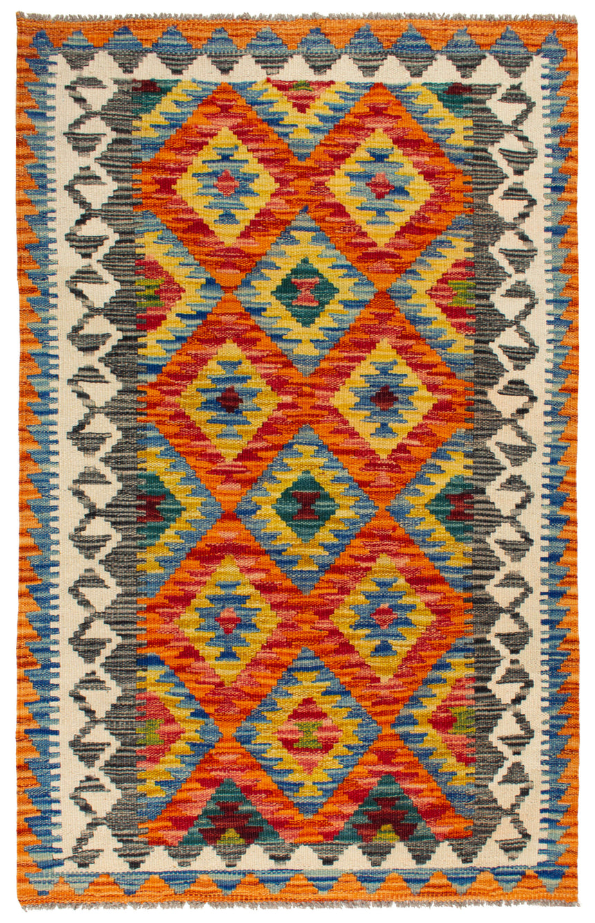 Kilim afegão | 129x83cm 
