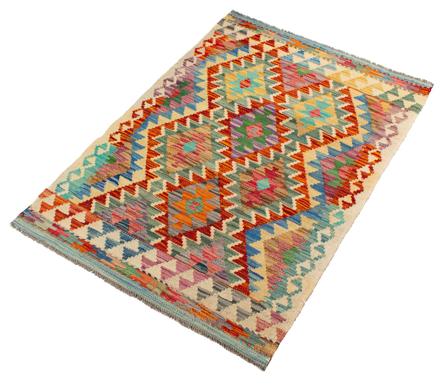 Kilim afegão | 122x83cm 