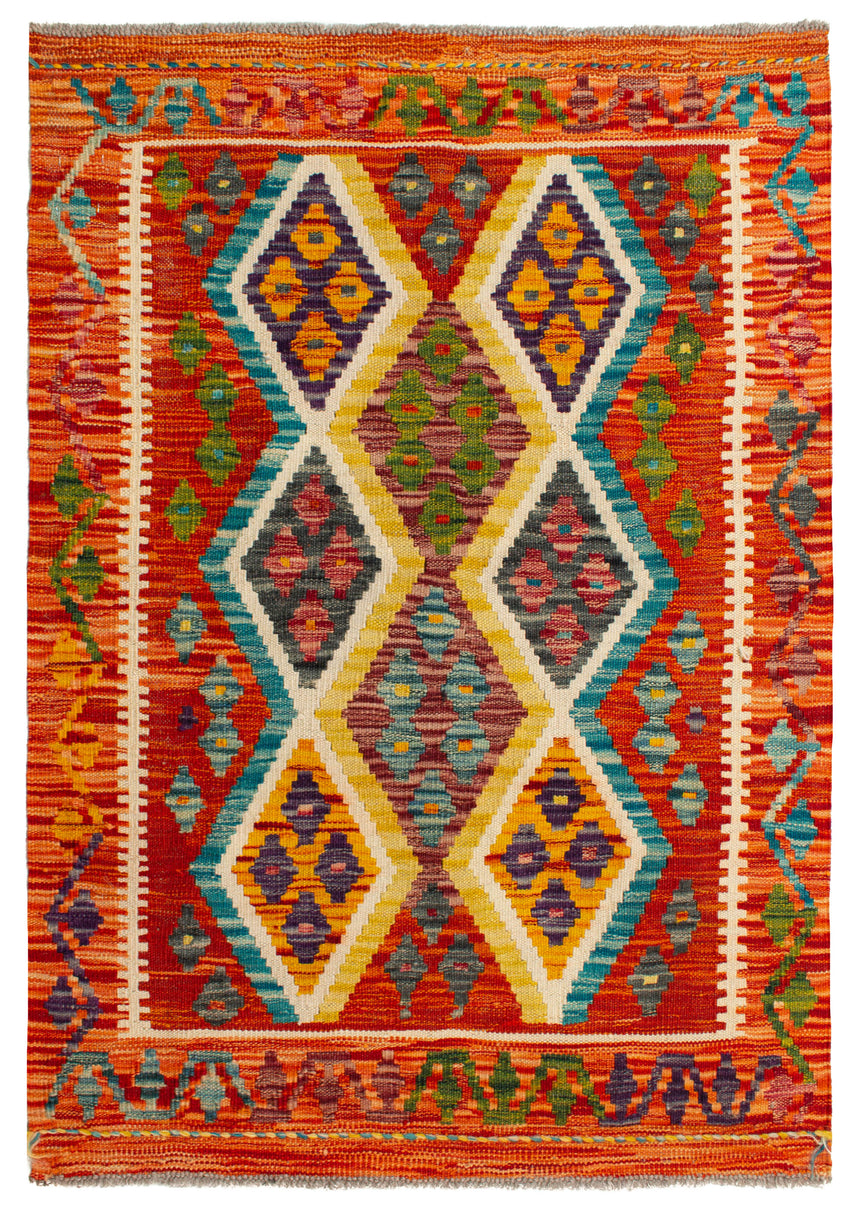 Kilim afegão | 117x82cm 