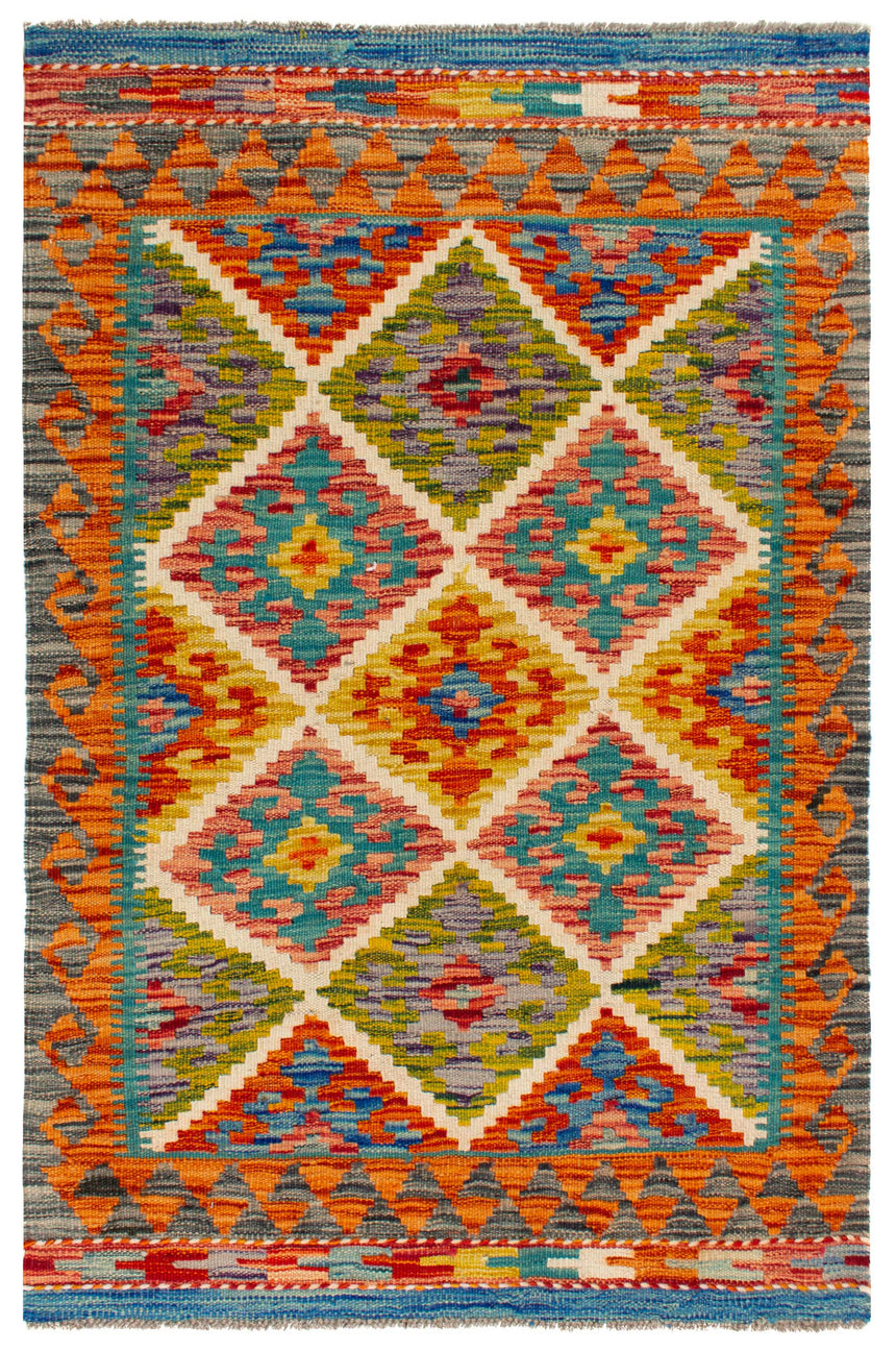Kilim afegão | 122x79cm 