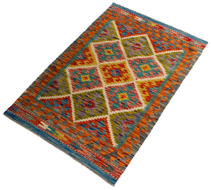 Kilim afegão | 122x79cm 