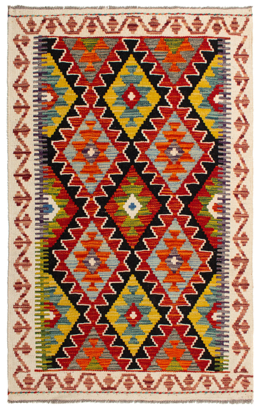 Kilim afegão | 129x82cm 