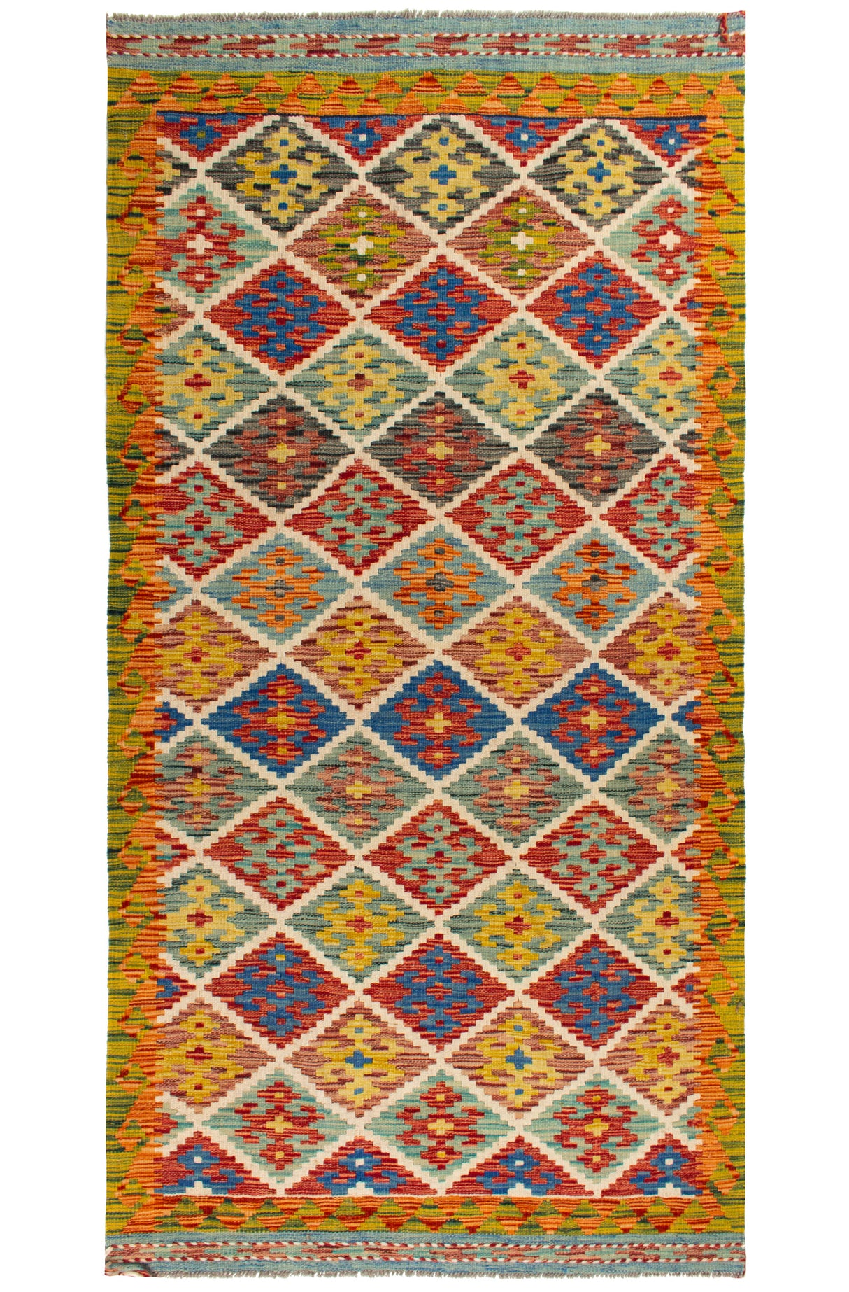 Kilim Afgano | 210 x 102 cm