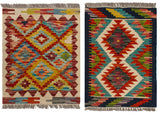 Kilim Afgano | 60 x 40 (Aprox.) 2 unidades