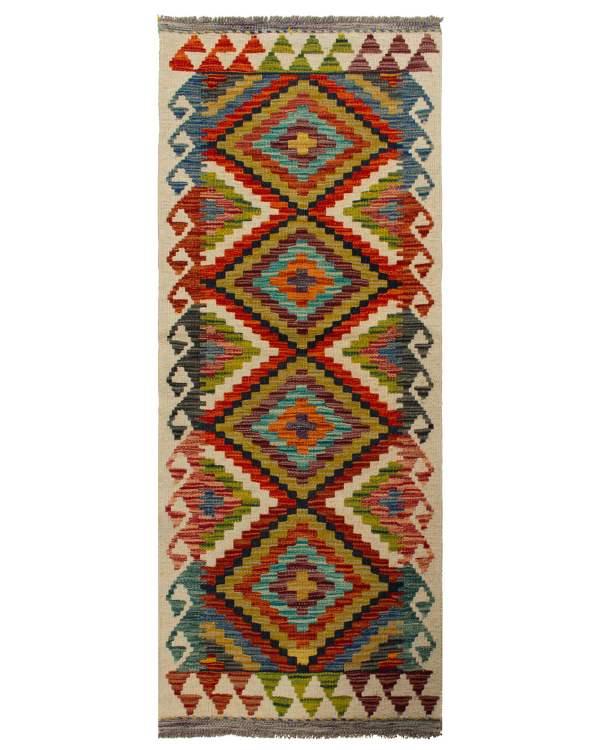 Kilim Afgano | 151 x 59 cm