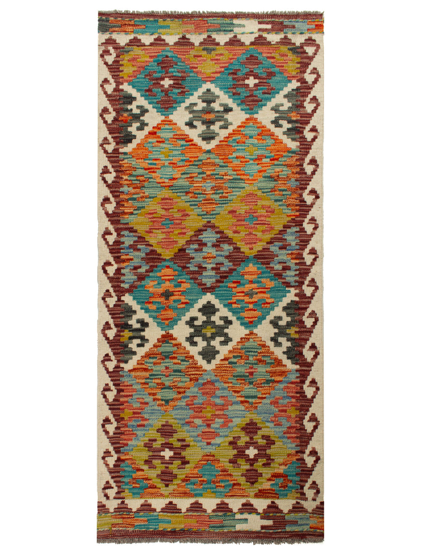 Kilim Afgano | 147 x 62 cm