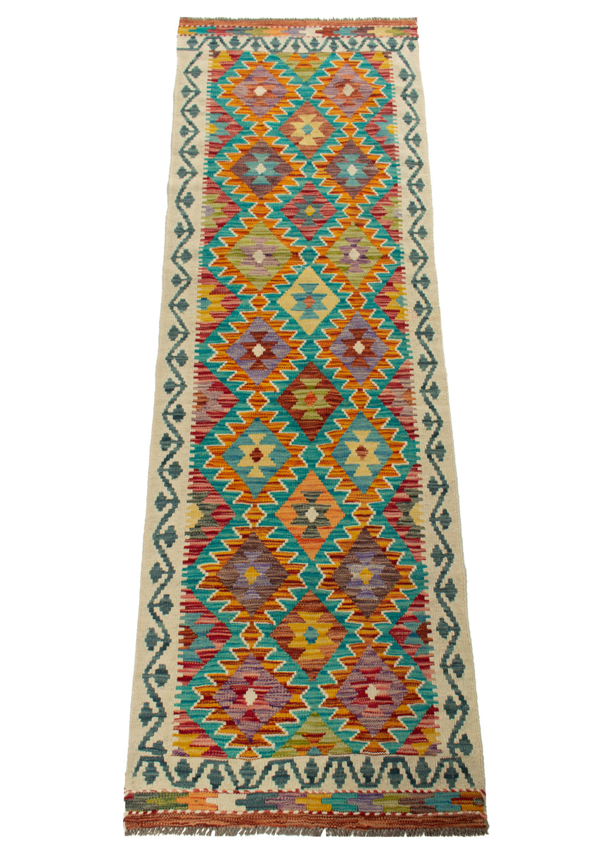 Kilim Afgano | 245 x 79 cm