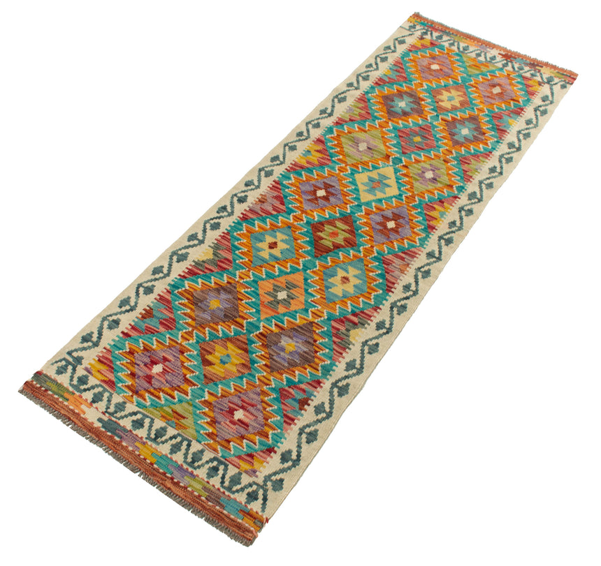 Kilim Afgano | 245 x 79 cm
