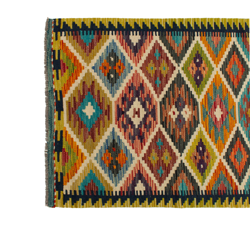 Kilim Afgano | 238 x 80 cm