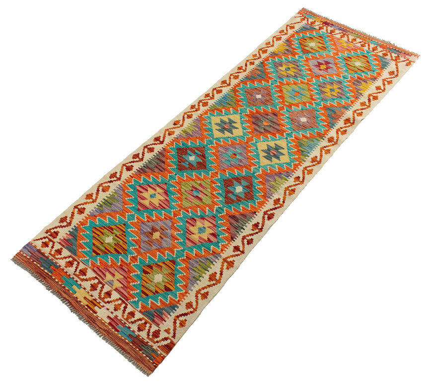 Kilim Afgano | 244 x 77 cm