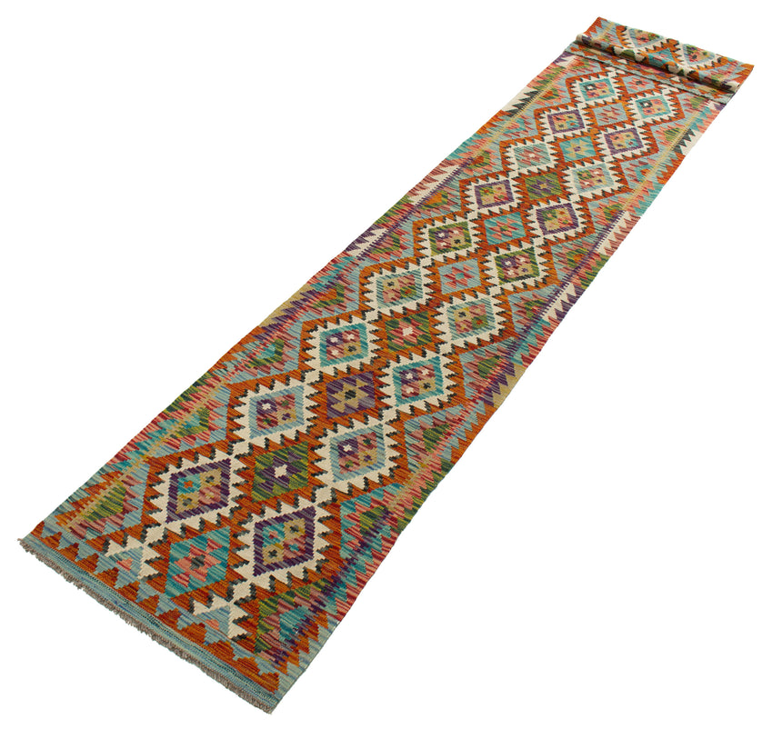 Kilim afegão | 464x75cm 
