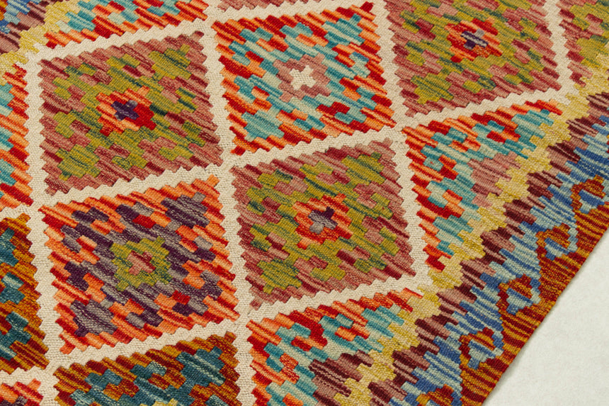 Kilim afegão | 389x80cm 
