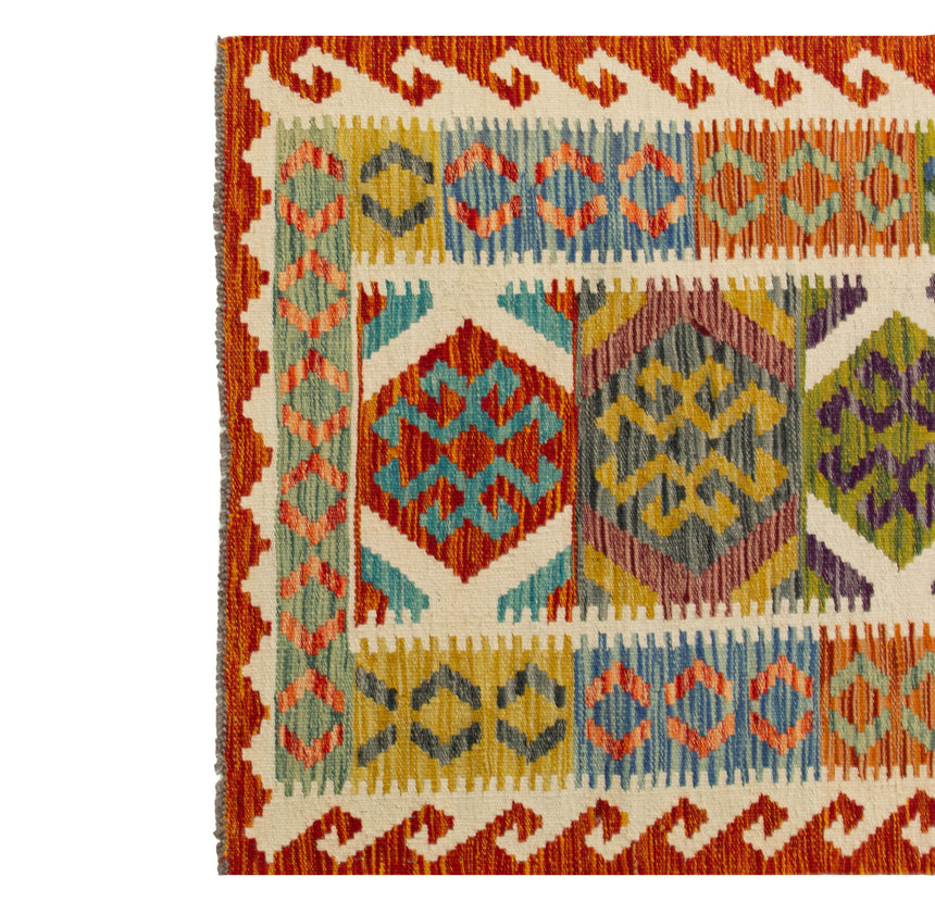 Kilim afegão | 295x82cm 