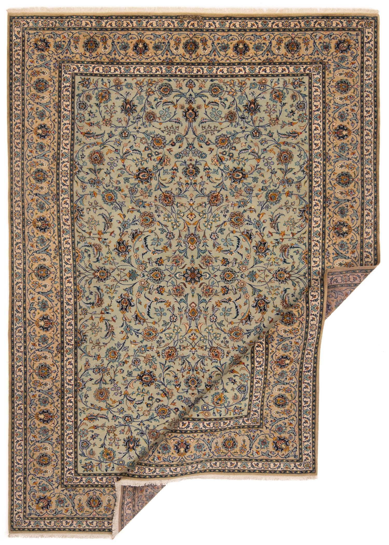 Kashan Persian Rug | 384 x 279cm 