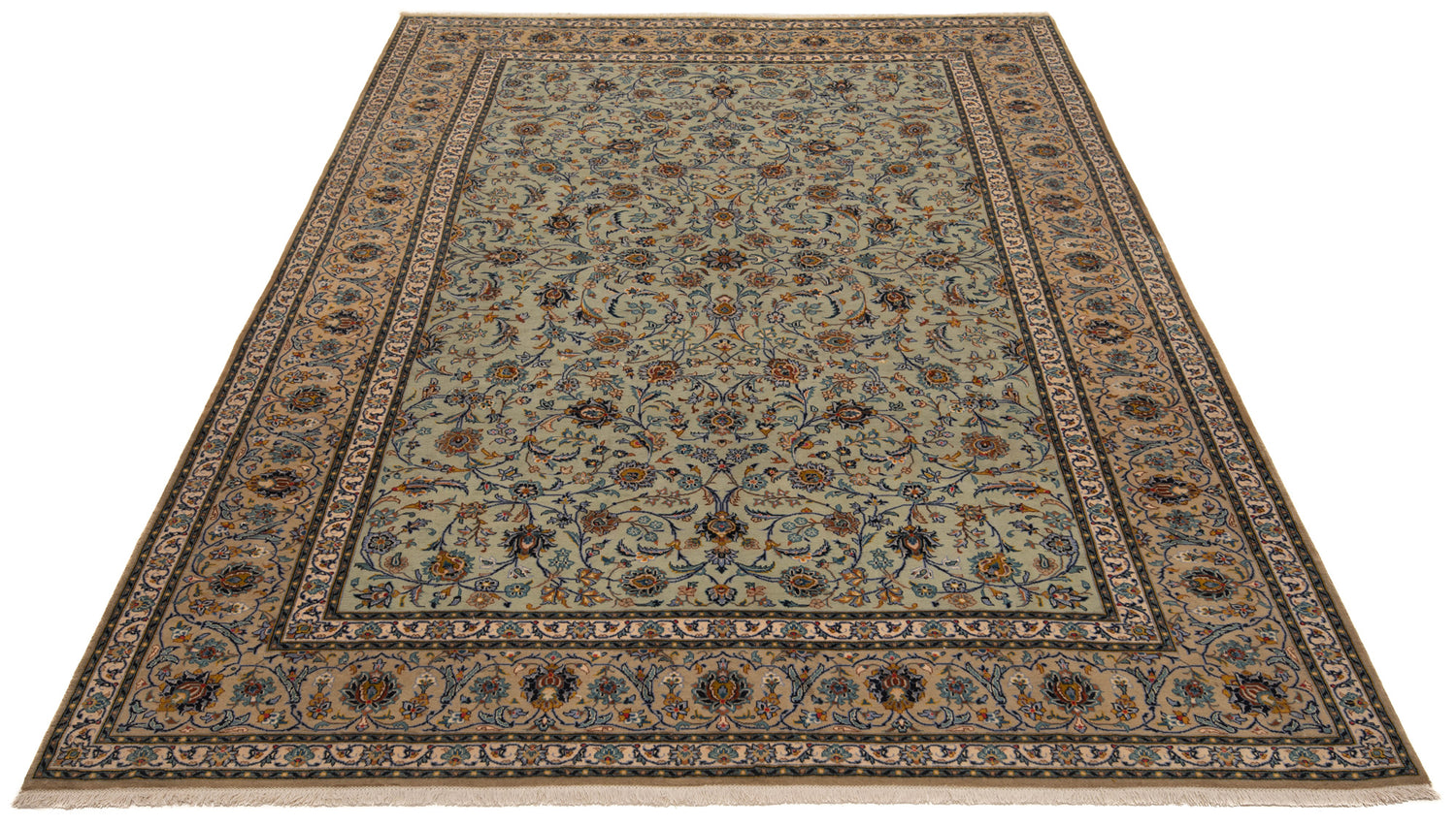 Kashan Persian Rug | 384 x 279cm 