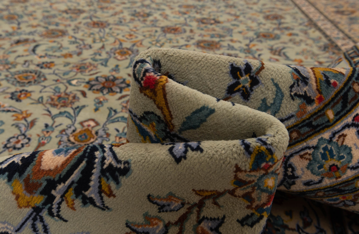 Kashan Persian Rug | 384 x 279cm 