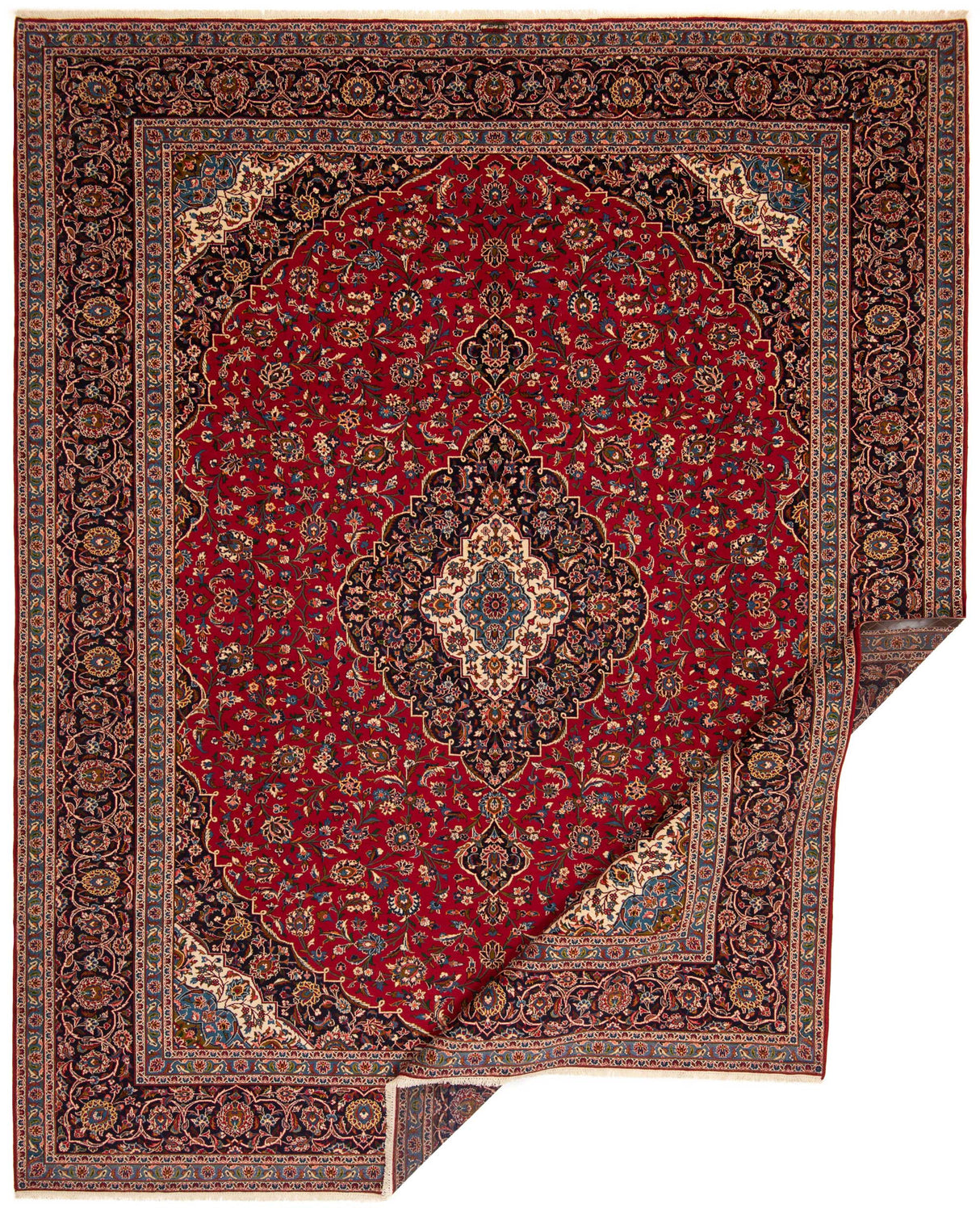 Alfombra Persa Kashan | 497 x 400 cm