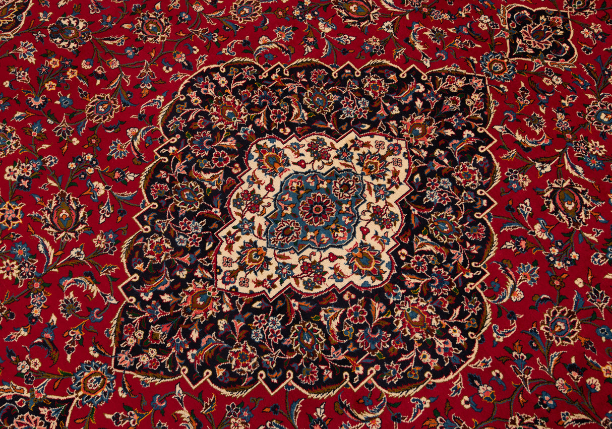 Alfombra Persa Kashan | 497 x 400 cm