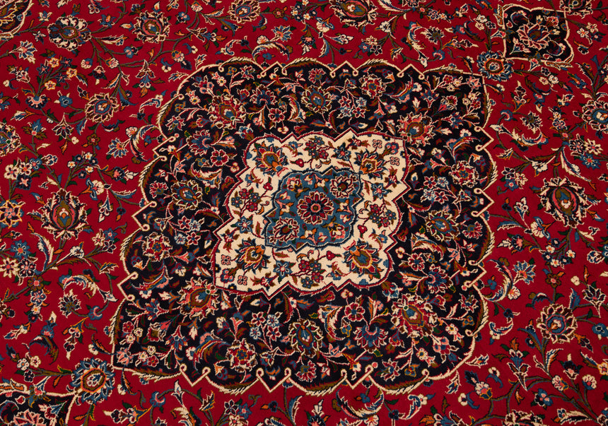 Alfombra Persa Kashan | 497 x 400 cm