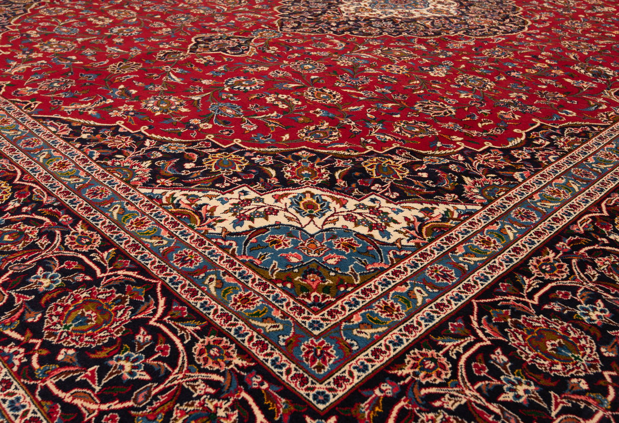 Alfombra Persa Kashan | 497 x 400 cm