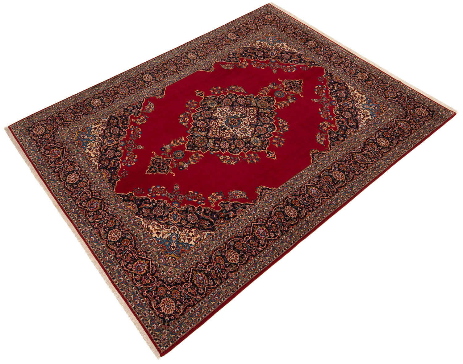 Kashan Persian Rug | 402x300cm 