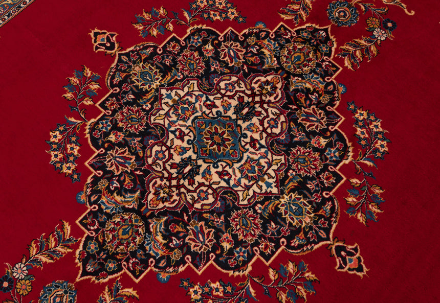 Alfombra Persa Kashan | 402 x 300 cm
