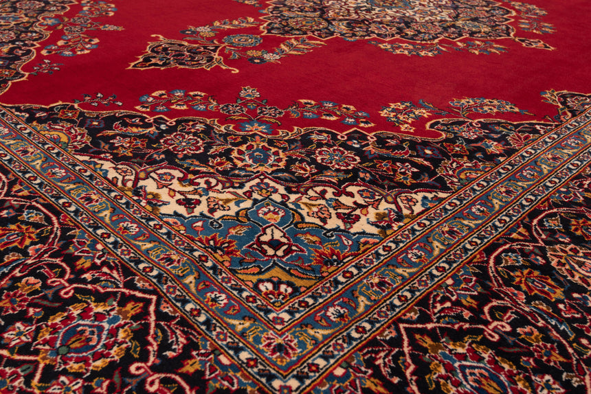 Alfombra Persa Kashan | 402 x 300 cm