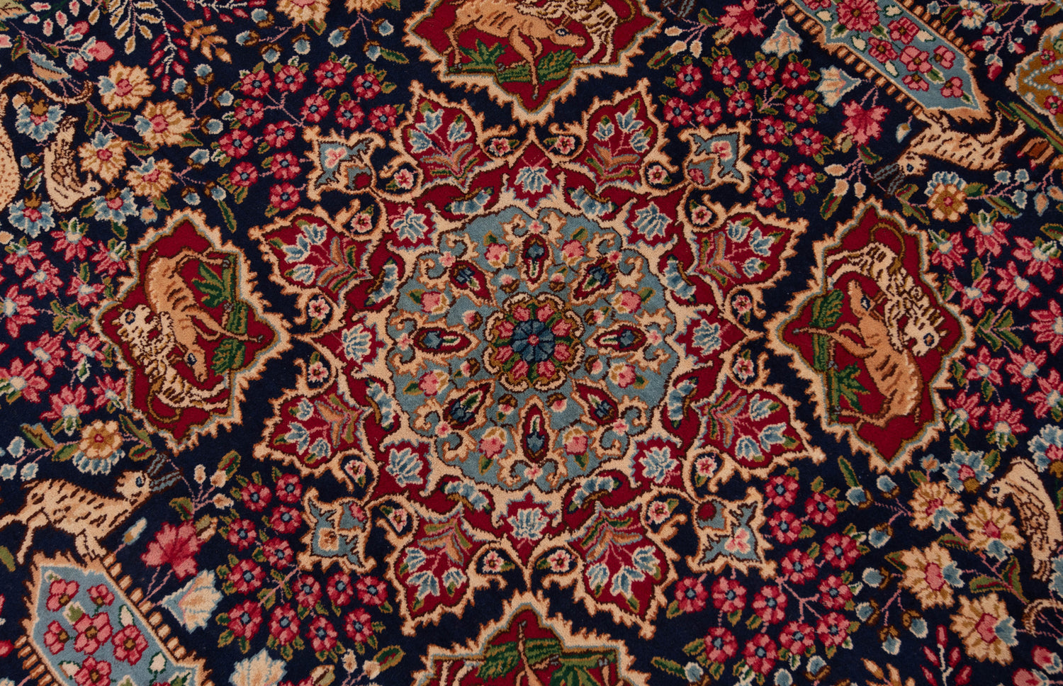 Antique 80-Year-Old Kerman Persian Rug | 397 x 290 cm 