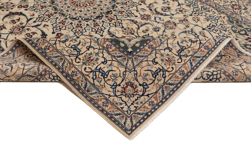 Alfombra Persa Nain 9La | 313 x 213 cm