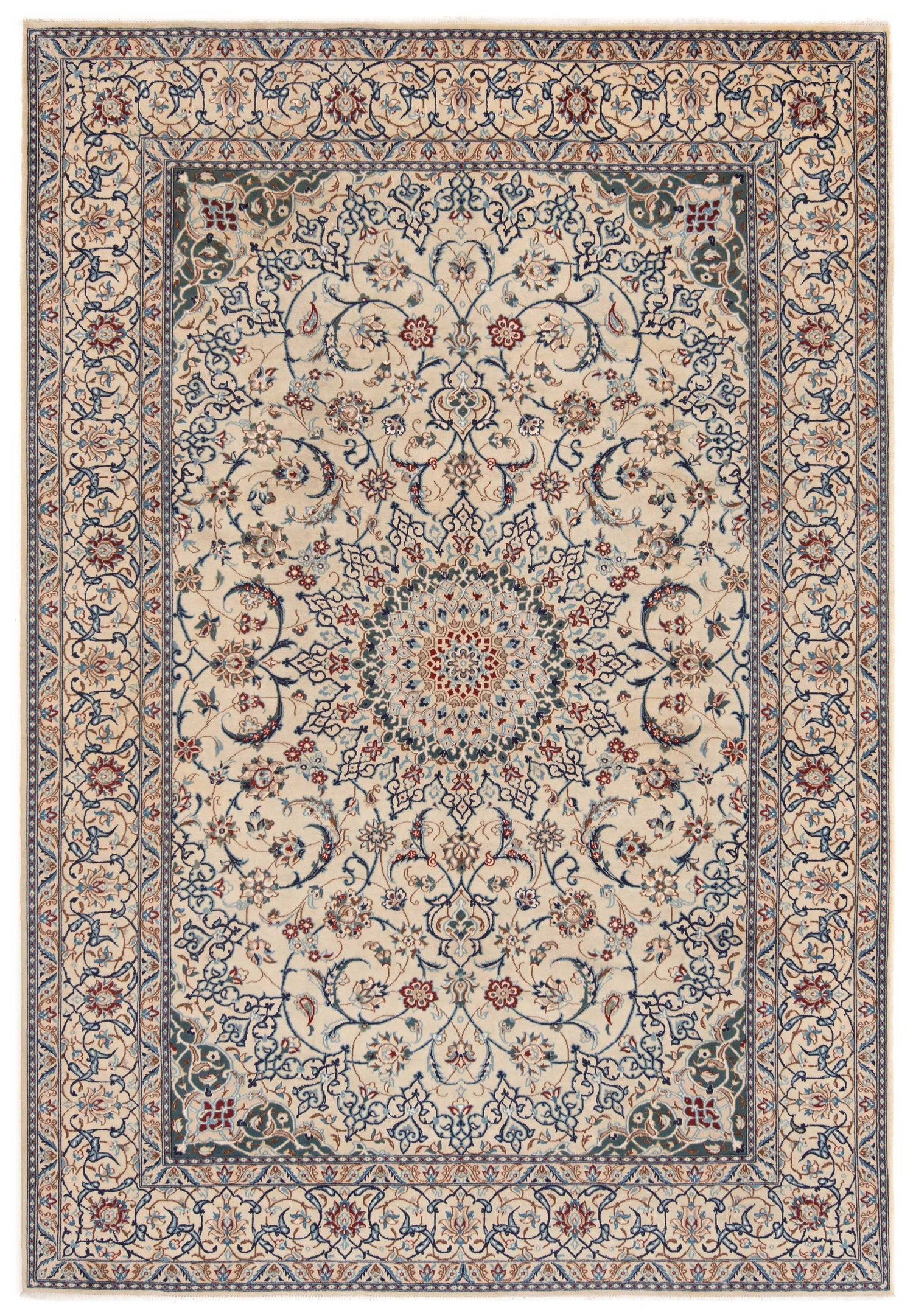 Alfombra Persa Nain 9La | 313 x 216 cm