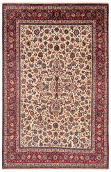 Alfombra Persa Yazd Antigua 80 Años | 452 x 297 cm