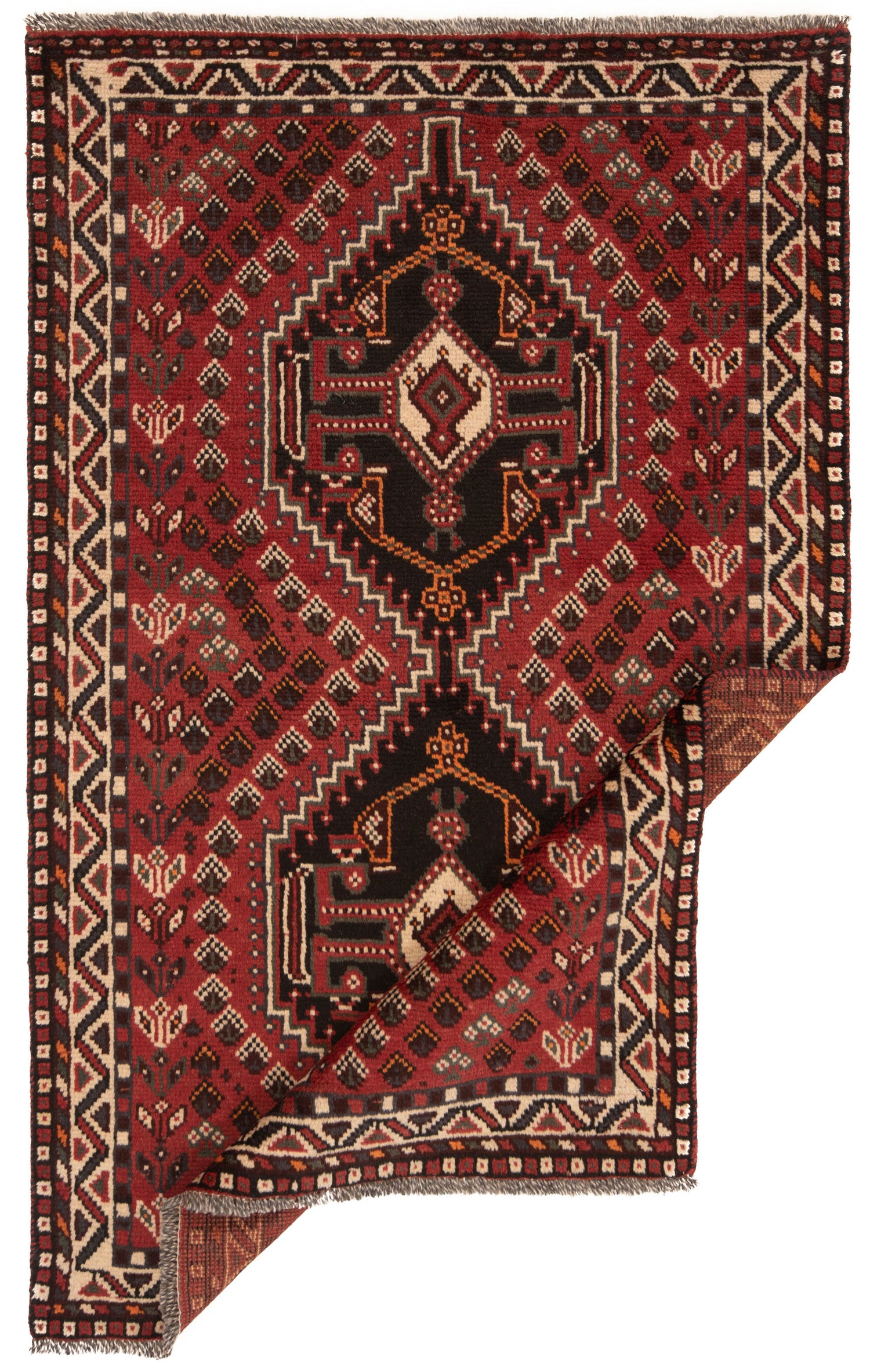 Alfombra Persa Shiraz | 160 x 103 cm