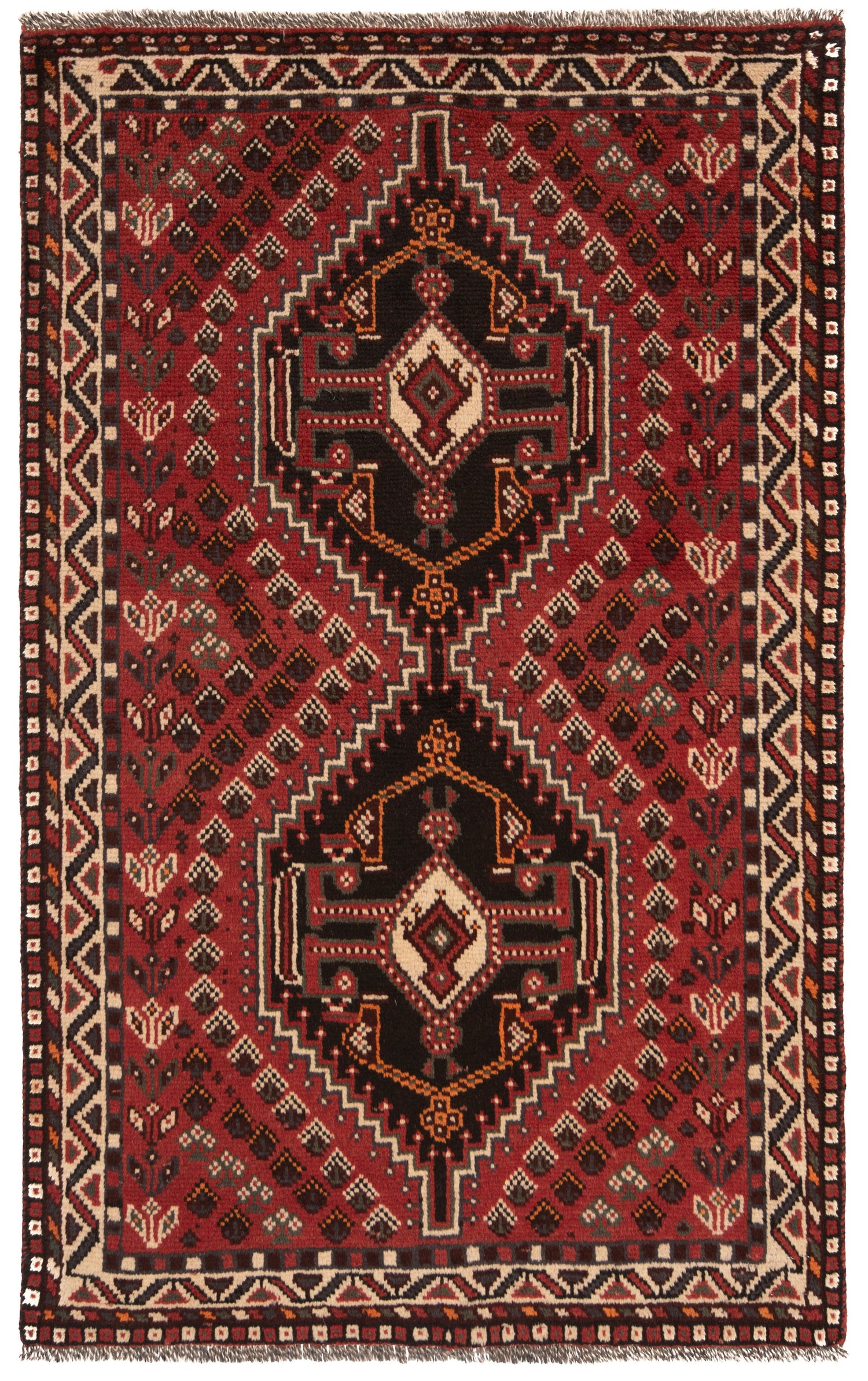 Alfombra Persa Shiraz | 160 x 103 cm