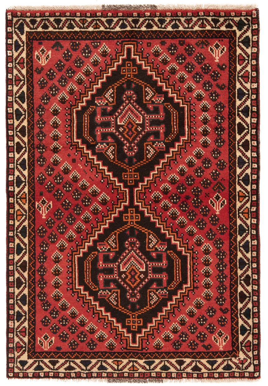 Alfombra Persa Shiraz | 155 x 105 cm