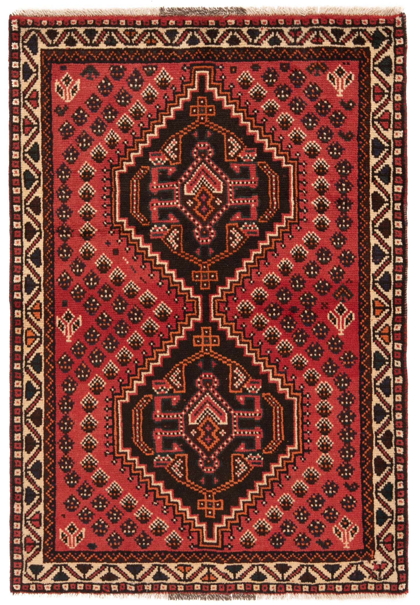 Alfombra Persa Shiraz | 155 x 105 cm