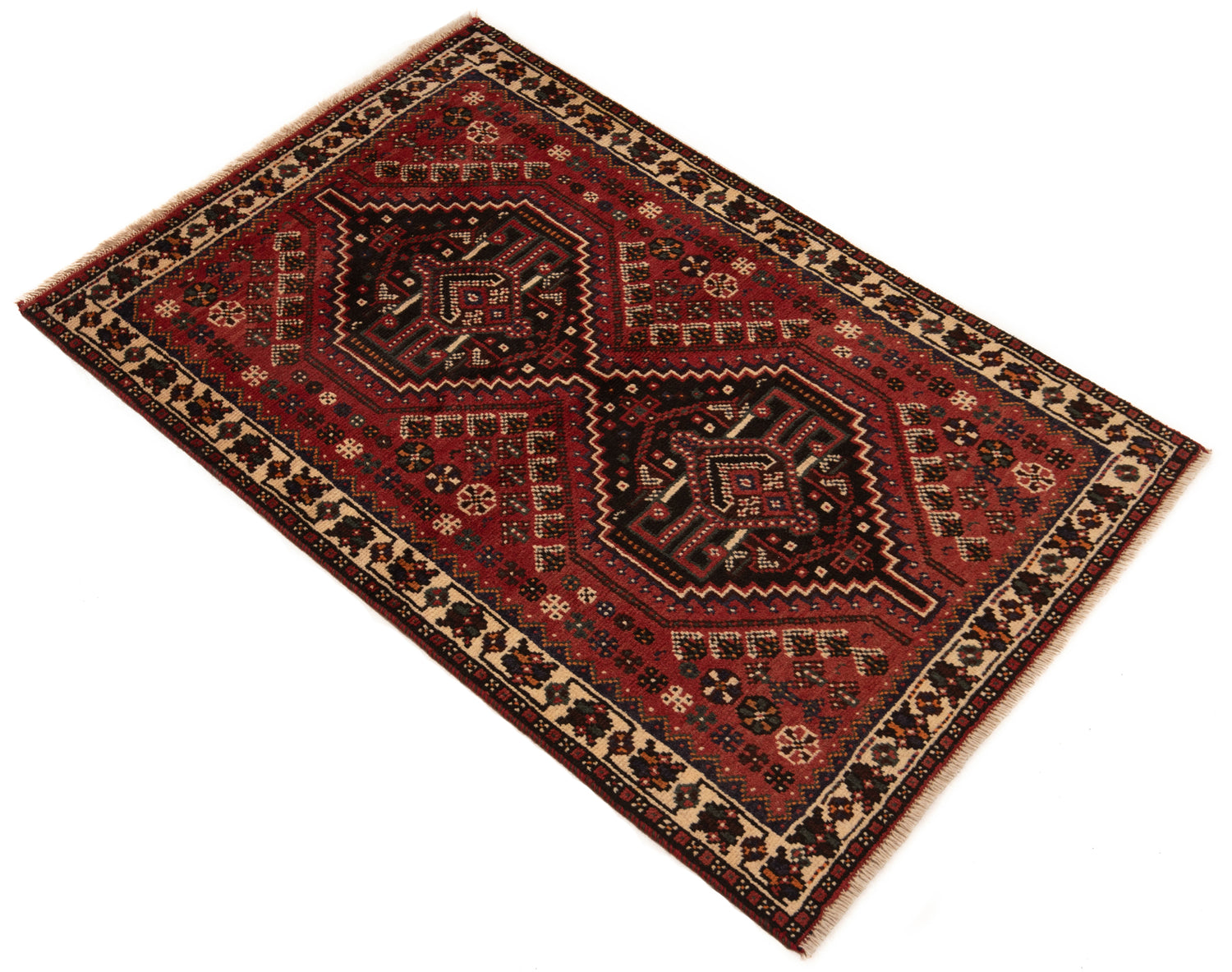 Alfombra Persa Shiraz | 152 x 100 cm