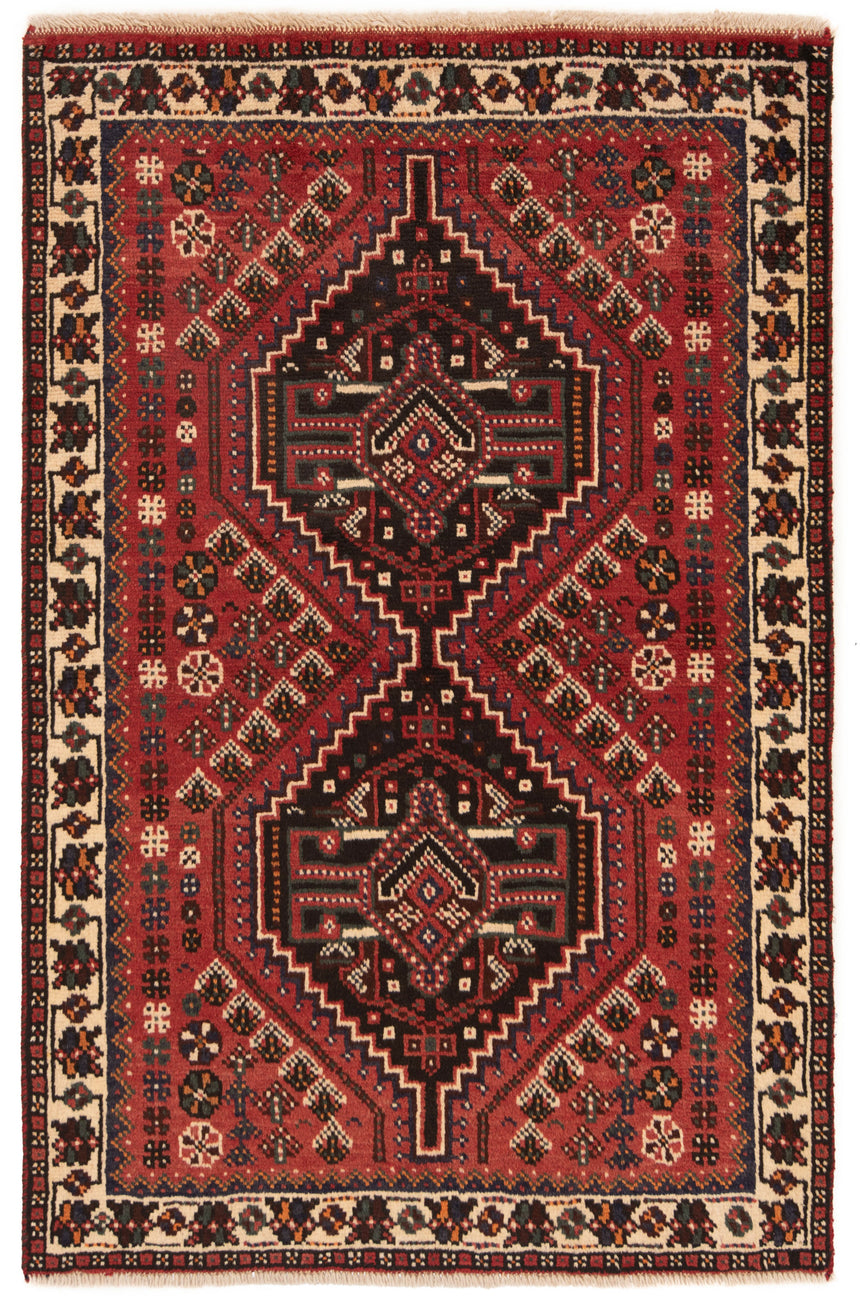 Alfombra Persa Shiraz | 152 x 100 cm